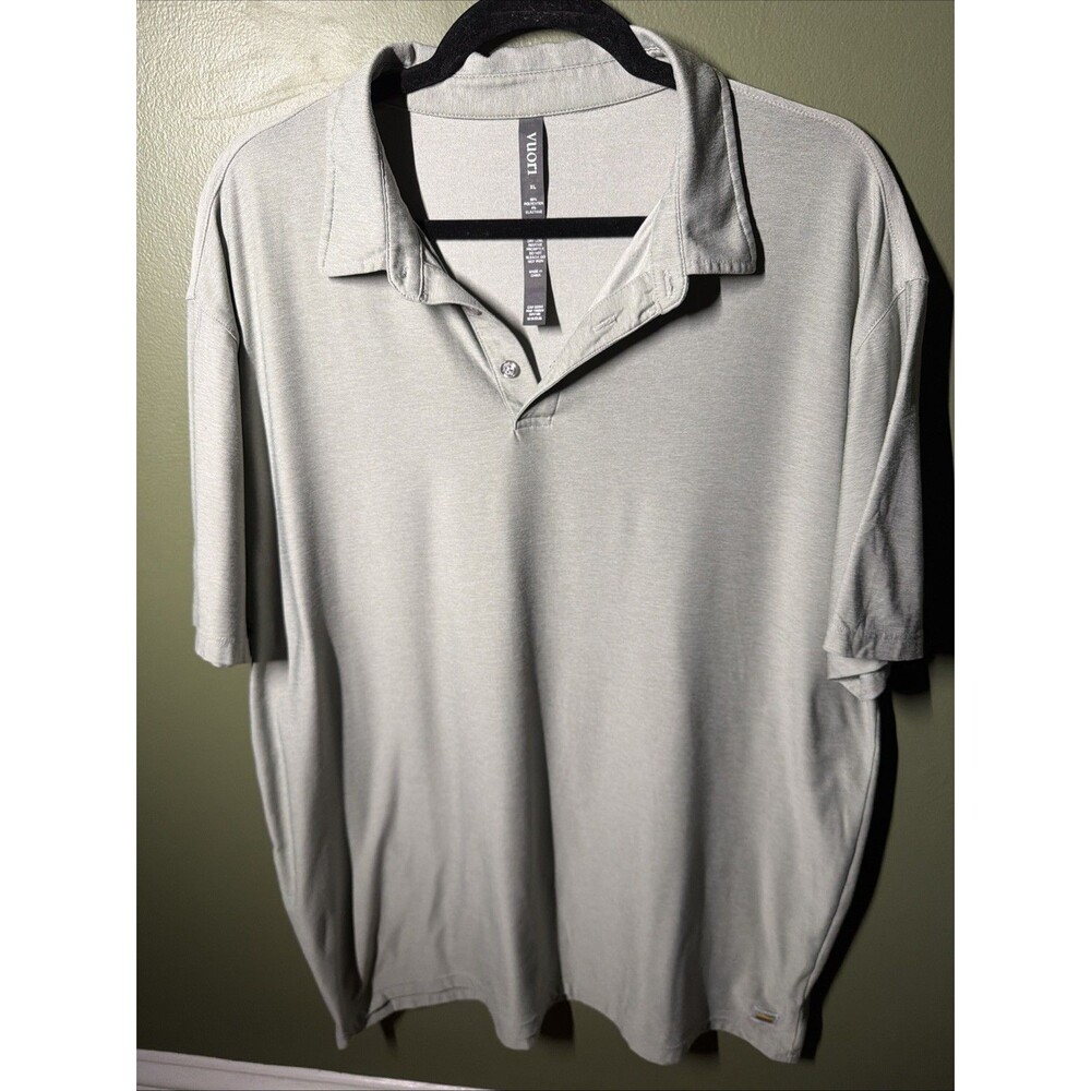 Vuori Strato Tech Polo Shirt Mens XL Stretch Performance Excellent Condition